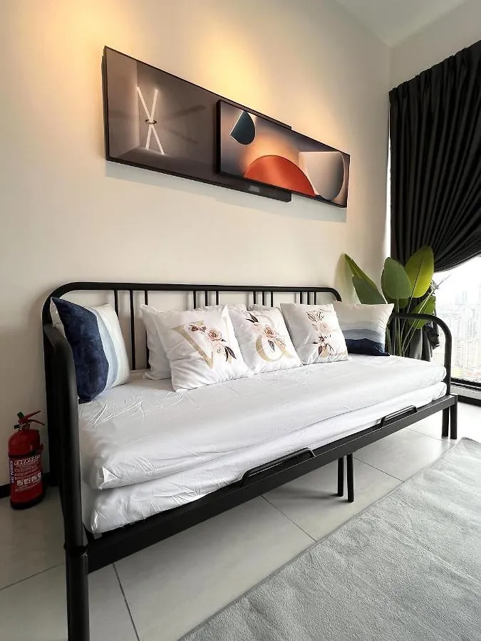 Appartamento Georgetown Skypool Urban 3Br Family & Baby-Friendly 9Pax Seaview Penang Jelutong